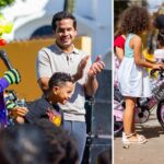 Senador Omar Fernández entrega juguetes a niños en día de Reyes