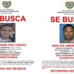 Policía ofrece recompensa hasta de RD$300 mil por información de exmiembros prófugos por asesinatos