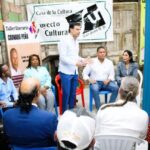 Alcalde recibe en su despacho ministro de Cultura, tratan trabajos combinados en favor del sector