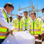 Ministro Paliza y director del DA inspeccionan avance aeropuerto El Granero del Sur, en San Juan