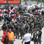 Friusa vivió presencia militar sin parangón ante jornada de manifestación por caso haitiano