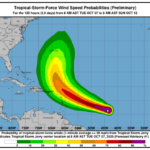 Se forma la décima tormenta tropical de la temporada en el Atlántico y la nombran Jerry